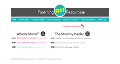 Desktop Screenshot of bestparentingresources.com